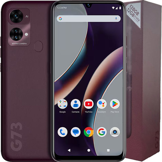 BLU G73 128GB - Burgundy

                            New